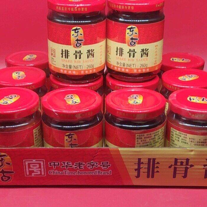 东古排骨酱260克g*12玻璃瓶