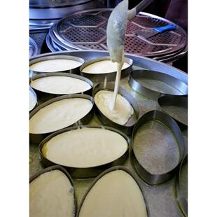 玉米饼模具圆圈不锈钢圆形空心烘焙电饼铛煎蛋蒸米糕米粑钢圈蛋糕