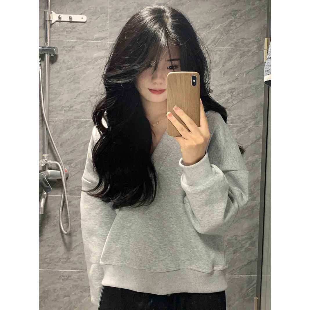 新款直销假发女长发时尚网红空气刘海慵懒卷中长发圆脸自然日常仿
