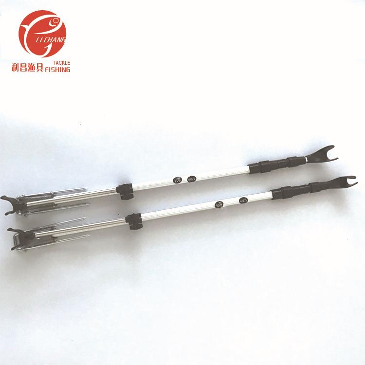 渔具钓竿地插支架 鱼竿支架小四方炮台支架铝合金支架