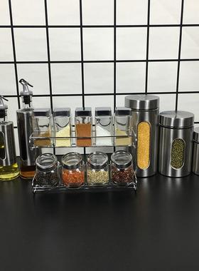 样板房厨房摆件酒店展厅装饰品整体橱柜调味罐储物罐油壶套装家居