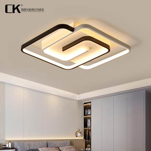 卧室主灯现代简约2024年新款led房间灯吸顶灯全光谱眼客厅灯具