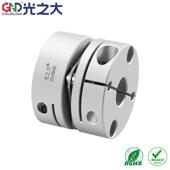 光之大传动GS单膜片联轴器铝合金弹性伺服马达精度丝杆连接器GND
