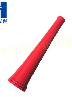 DN150变125泵车耐磨变径管 双层合金锥形管