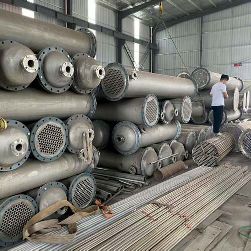 不锈钢列管式冷凝器列管式换热器316不锈钢列管式冷凝器钛材换热