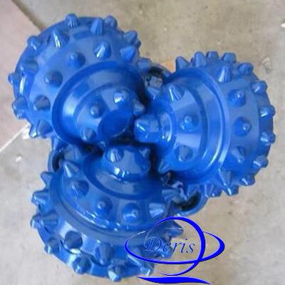 优质152mm三牙轮钻头镶齿537