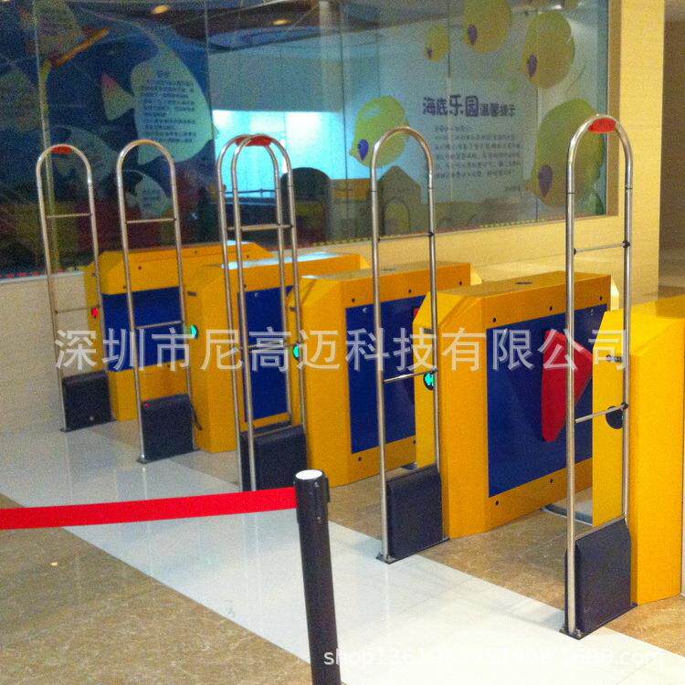 供应全自动速通摆闸机不锈钢通道匝车站工厂大厦进出考勤无障碍门