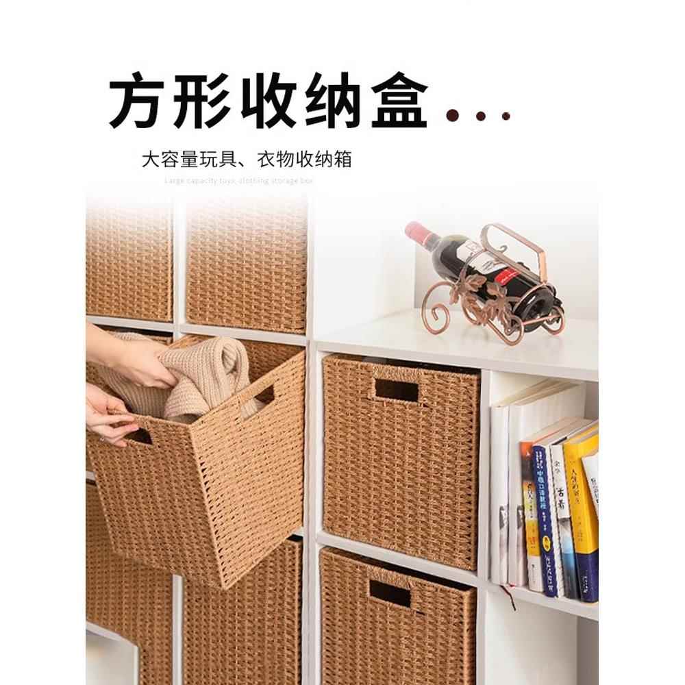 大号儿童玩具收纳箱古典简约大容量衣服收纳整理箱居家百货