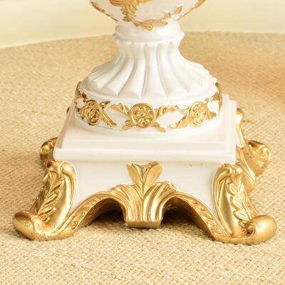 暖光法式仿古装饰书房台灯 轻奢时尚华丽大气奢华卧室床头柜灯