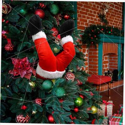 Christmas tree plush door decoration home hanging ornaments