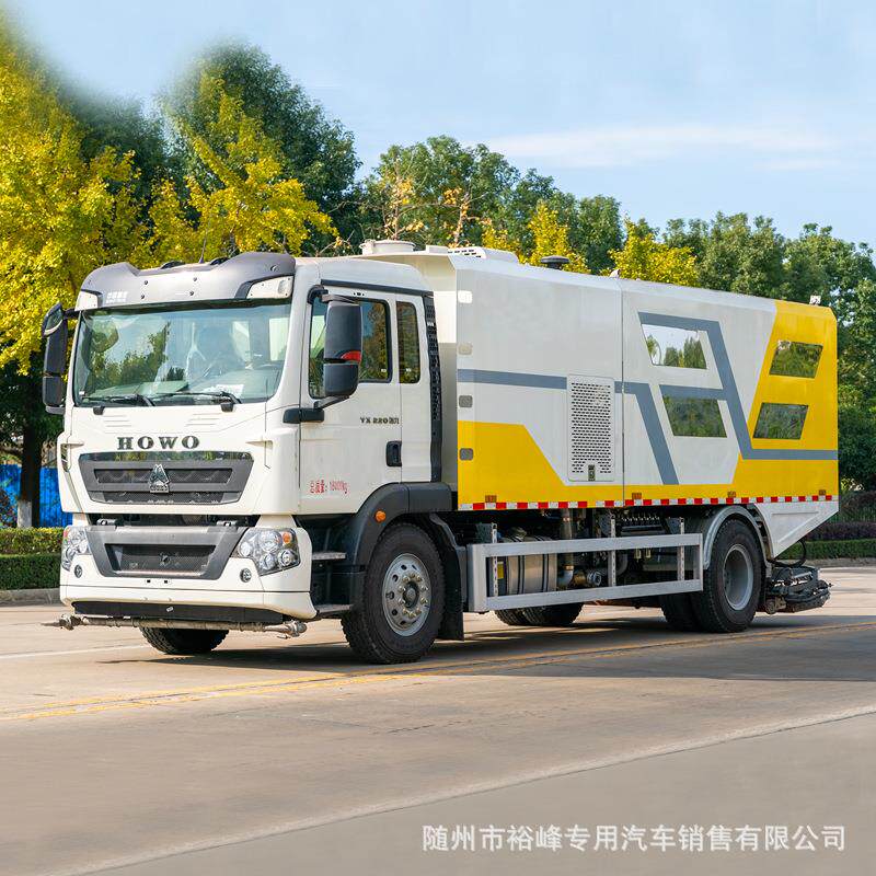 道路深度保洁车港口码头清扫车扫路车厂家道路污染清除车道路清洁