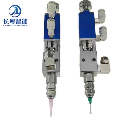 点胶阀CY605顶针式点胶阀源头工厂不锈钢流体通道点胶阀高频