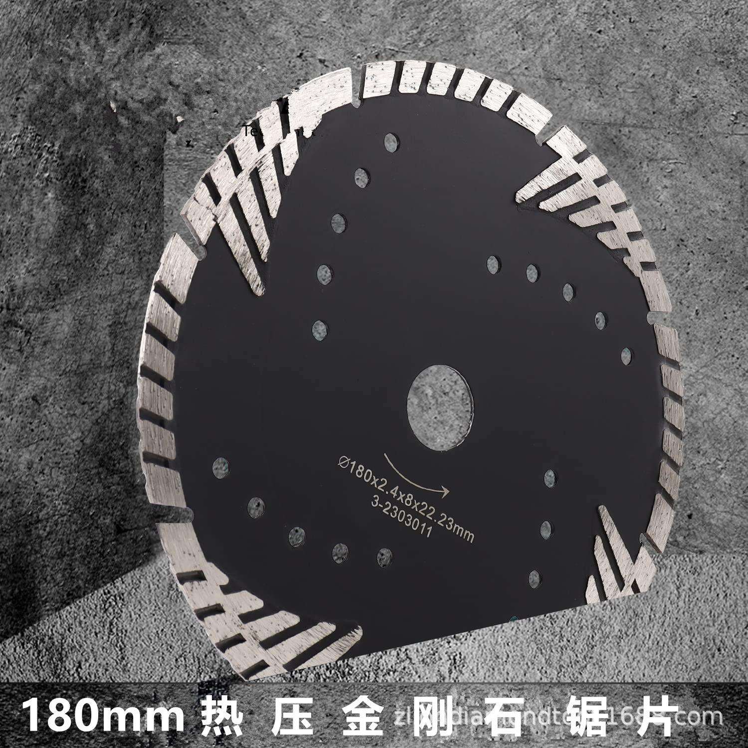 180 mm金刚石切锯片7寸三角波纹尺护齿切割片2.4厚度 跨境直销
