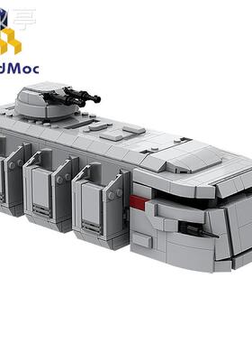 BuildMOC星战系列MOC-38801帝国运兵车兼容拼装积木玩具