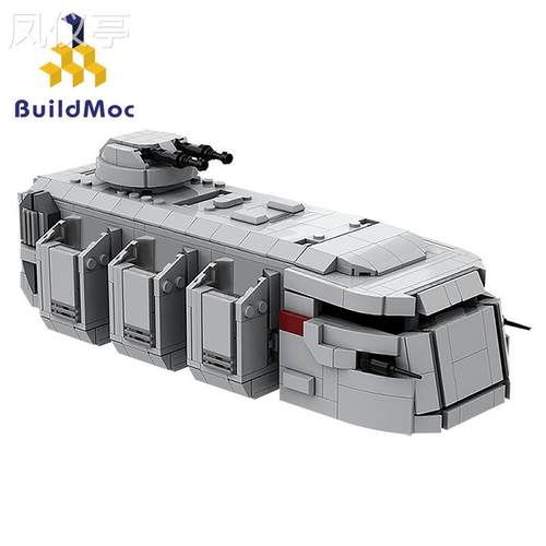 BuildMOC星战系列MOC-38801帝国运兵车兼容拼装积木玩具