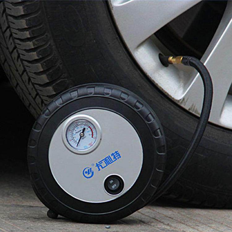 气泵迷你车载轮胎打7026充车用气泵 12v汽车 气泵尤利特便携式充