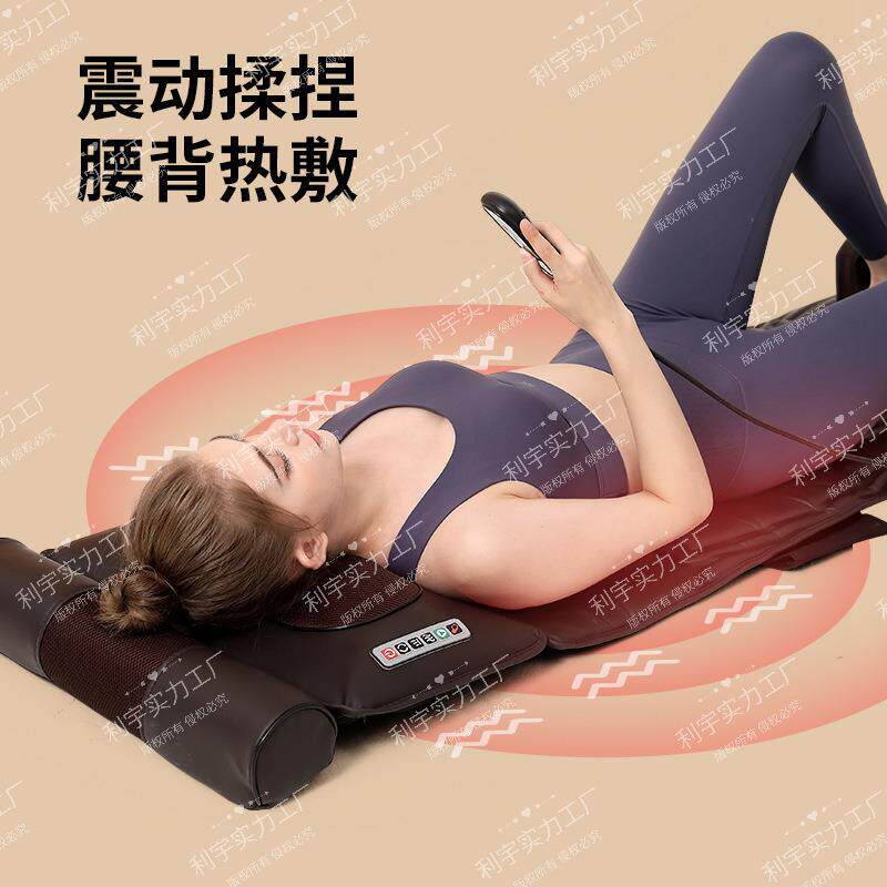 肩颈腰部全身气囊按摩揉捏按摩椅垫靠垫床垫家用多功能震动热敷背