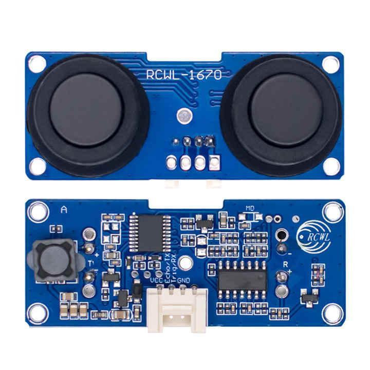 RCWL-1670 防水型收发分体超声波测距模块 1.5uA@3.3V超低功耗