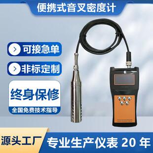 便携式音叉密度计比重计浓度计酒精浆液乙醇液硫手持式在线密度计