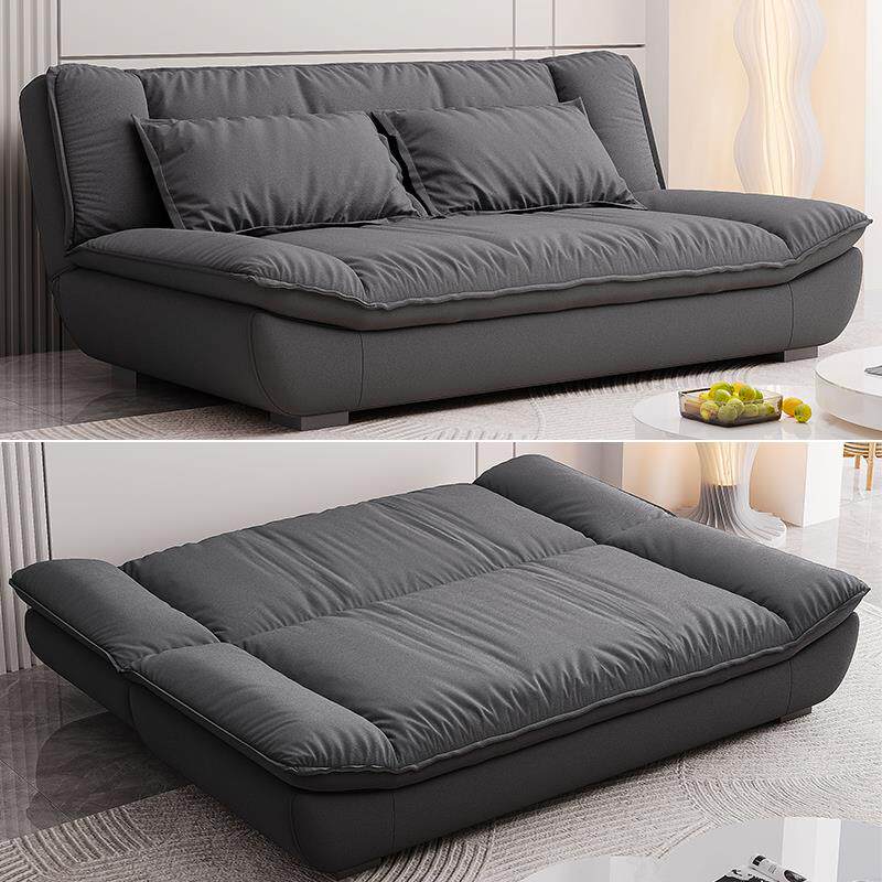 帆船布艺沙发床一体折叠两用2026新款现代简约客厅小户型懒人沙发