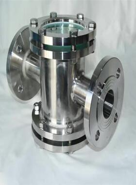 304不锈钢316管道视镜HGS07-103-07-1~7直通视盅玻璃钢视镜美日德