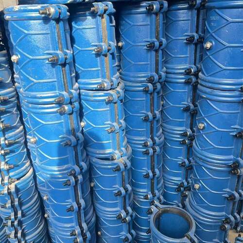 哈夫节管道补漏器器球墨铸加长抢修节堵漏抢加长版