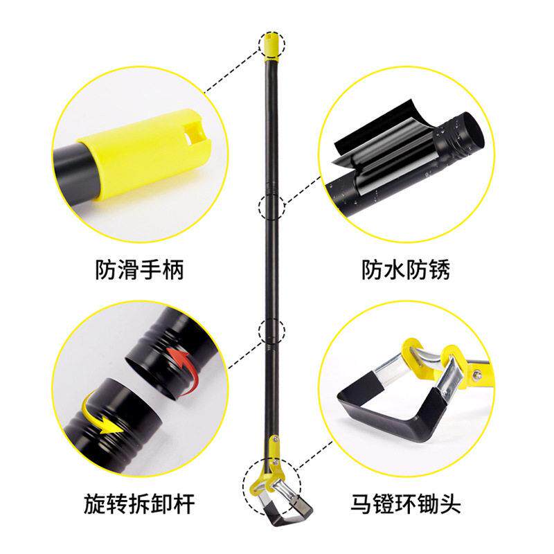 跨境除草环 两头忙除草锄头花园锄头马镫环锄头花园园林除草工具