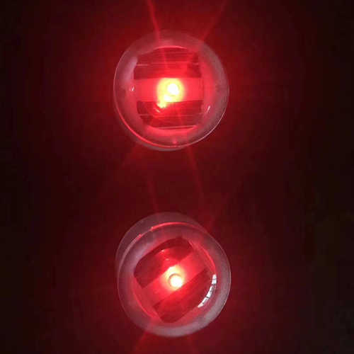 LED玻璃道钉户外地埋式反光灯 地面警示灯学校人行横道圆形发光灯