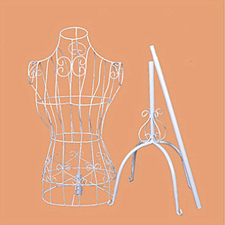 热卖欧式铁艺模特架女道具婚纱拍摄服装架全身半身女挂衣架展示架