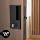 内嵌式 口袋吸门锁锁实木房暗藏静音锁隐形平开门磁门门极简推拉门