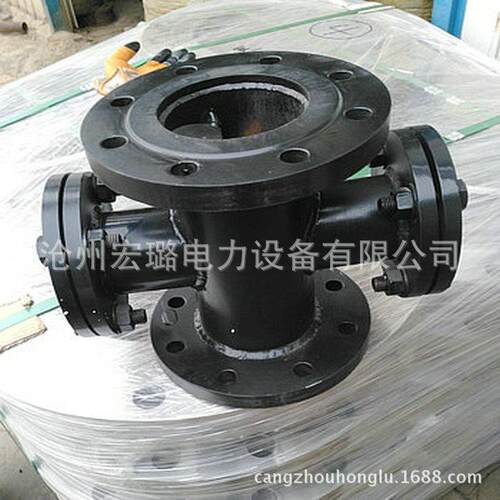 给水管道用水流指示器碳钢法兰连接DN25PN16电力设备供应管路国标