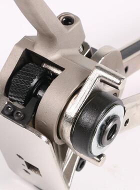 ZOESUN MH35钢带打包机铁N皮 免扣钢带6-TPO19mm 捆扎阴1阳扣打包