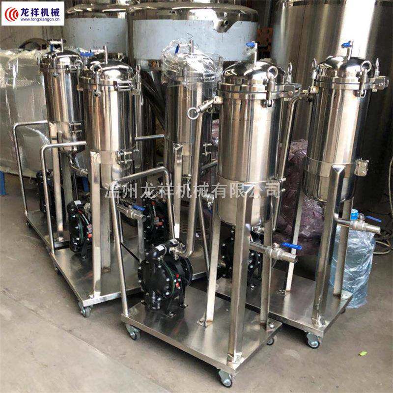 牛奶颗粒杂质过滤器过滤牛奶悬浮物颗粒过滤后无沉淀不浑浊洁净