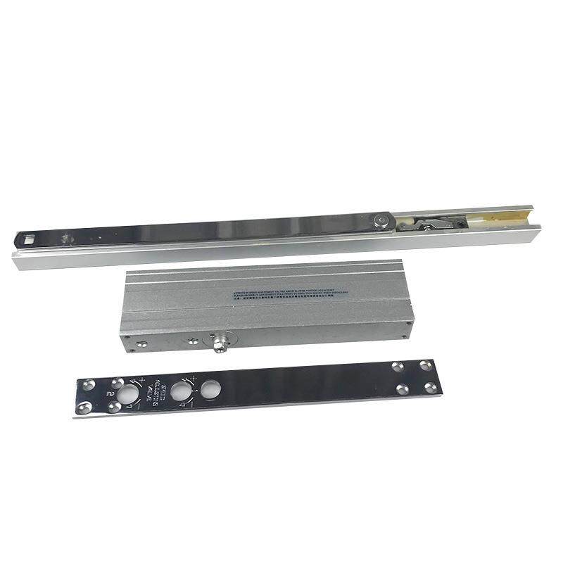 隐藏式自动液压缓冲闭门器90度定位平开门楼梯门防火门暗藏闭门器