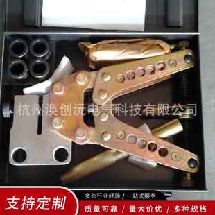 角钢铁板槽钢打孔冲孔机9mm厚孔径13 21mm机械打孔机