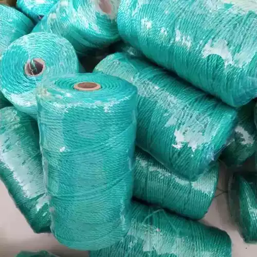 Тибетские линии для веревки из бобового рога из виноградной веревки зелени, бамбуковая полюсная полюс