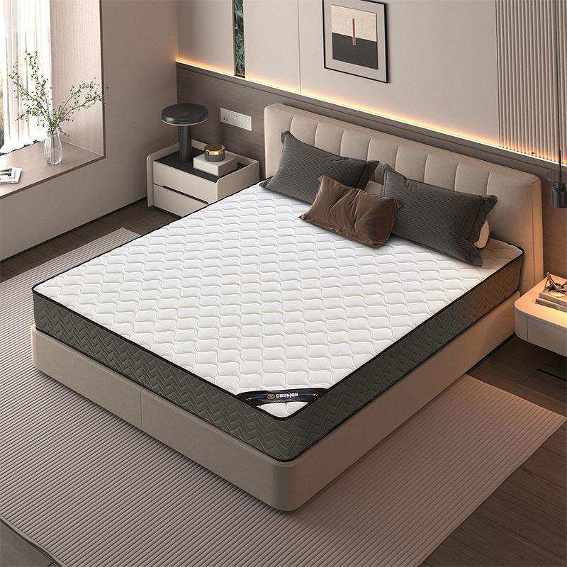 亲肤提花面料抗菌防螨整网弹簧床垫家用学生宿舍租房专用1米5床