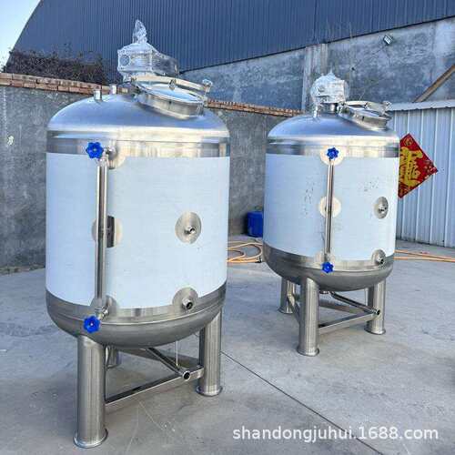 生产不锈钢果汁搅拌罐饮料调配储蓄罐高剪切分散乳化罐