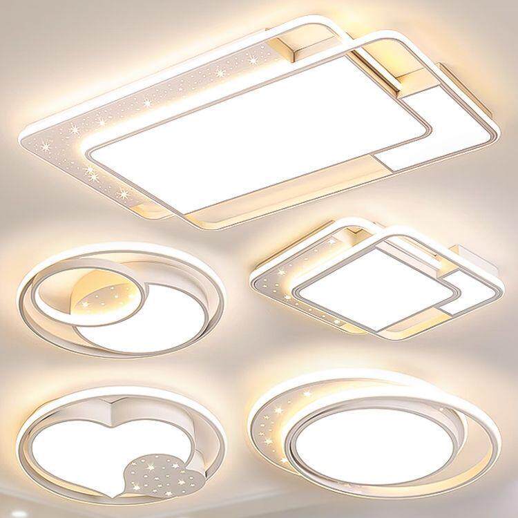 大气客厅主灯餐厅卧室灯现代轻奢led北欧吸顶灯全屋全套灯具组合