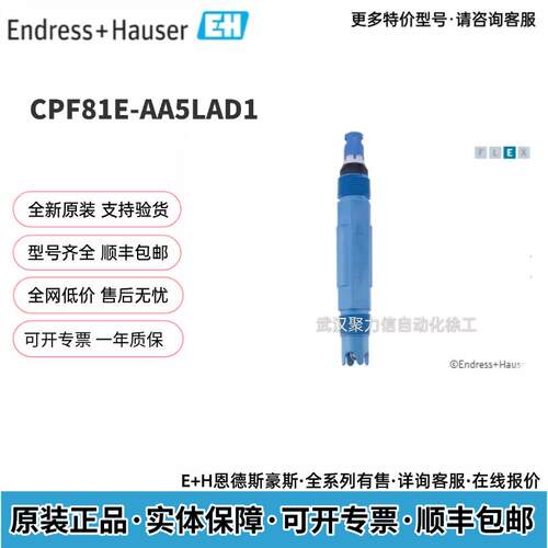 E+H恩德斯豪斯 CPF81E-AA5LAD2数字式pH电极现货