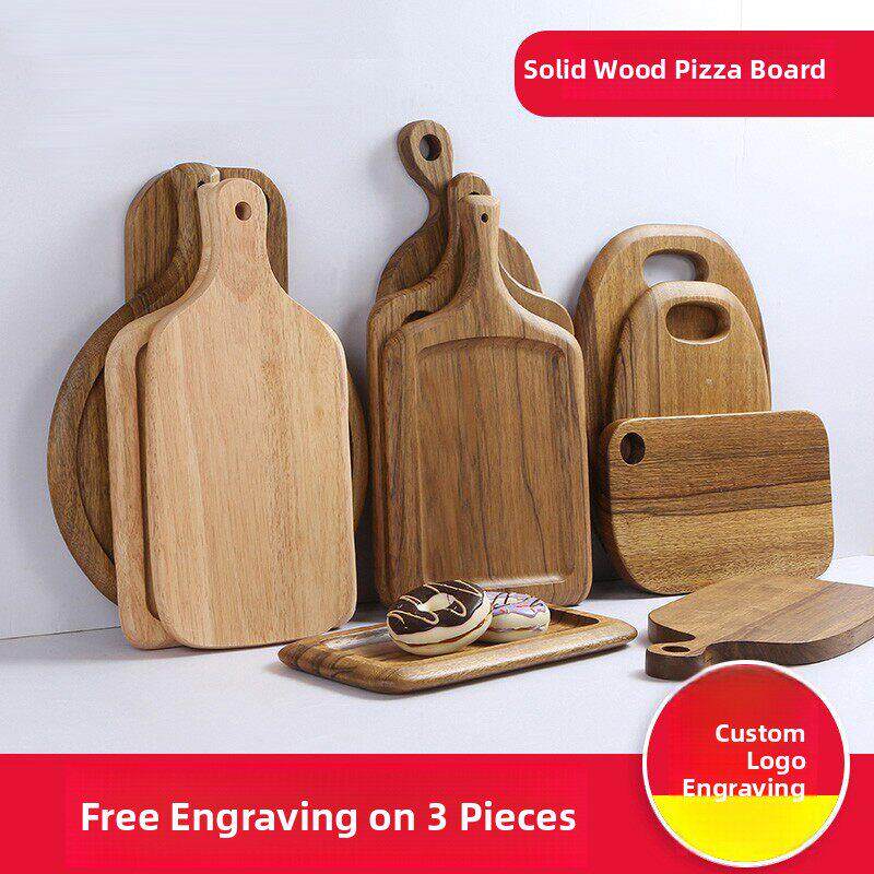 牛排餐盘实木托盘切割水果砧板面包板西方比萨寿司婴儿食品补充砧