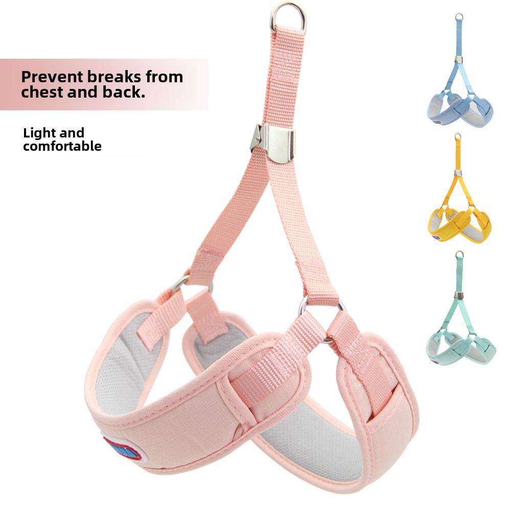 狗皮带背心式皮带泰迪法国斗牛犬柯基比熊小型和中型狗散步皮带AI