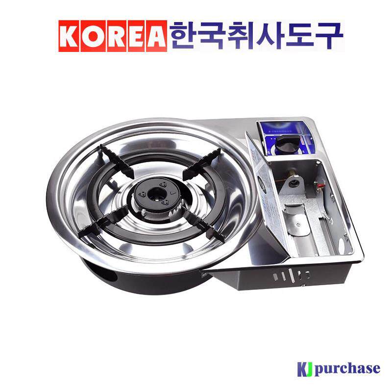 韩国商用卡式气罐炉桌面镶嵌小气罐卡式炉火锅炉韩式烤肉炉烧烤炉