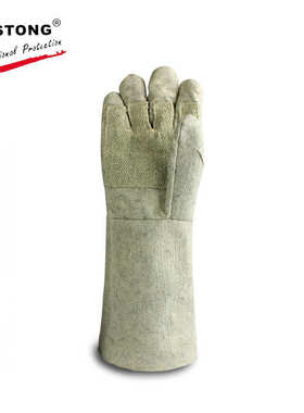 卡司顿/CASTONG ABG-5T-45加长耐高温手套500度加厚隔热手套