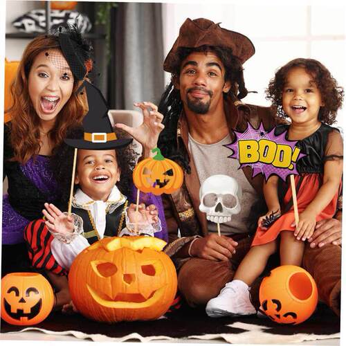 20pcs Halloween Photo Booth Props Funny Glasses Pumpkin