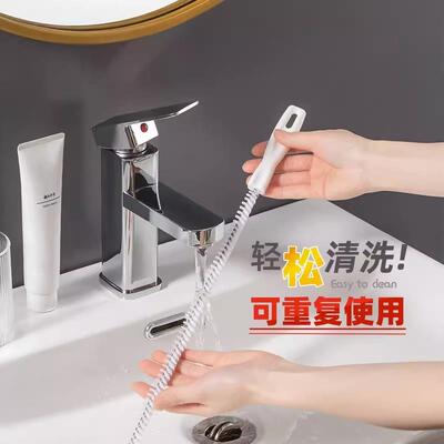 Drain Snake Hair Clog Remover for Sink, Basin Cleaning Brush