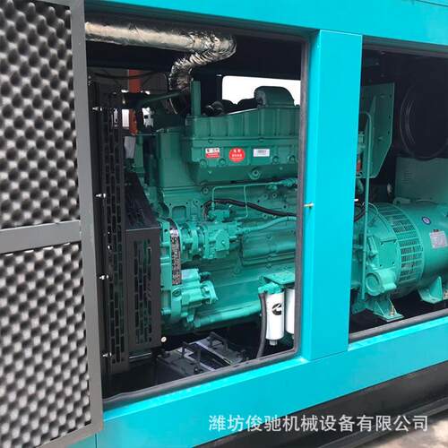 厂家销售 潍坊200千瓦柴油静音发电机组 200KW静音箱发电机