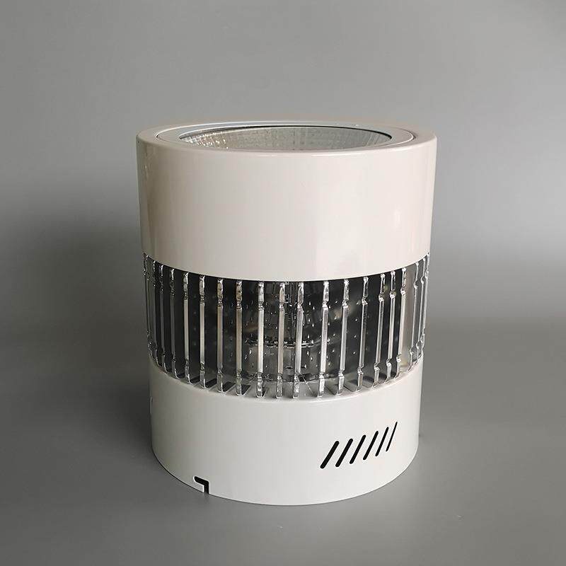 产地货源圆形COB明装筒灯外壳50W-100W工程展厅车站明装射灯套件