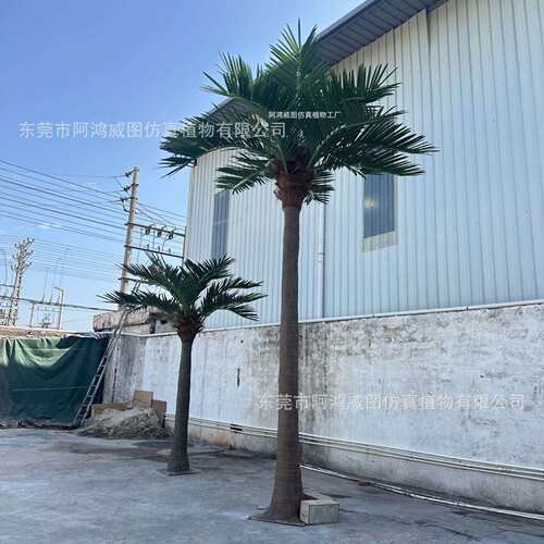 椰子树仿真棕榈树大小型景观树假椰树野营装饰假树热带风情