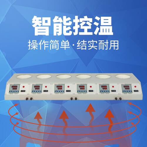 ZNHW-DL数显多联电热套(六联)100ML 250ML 500ML 1000ML 河南予华